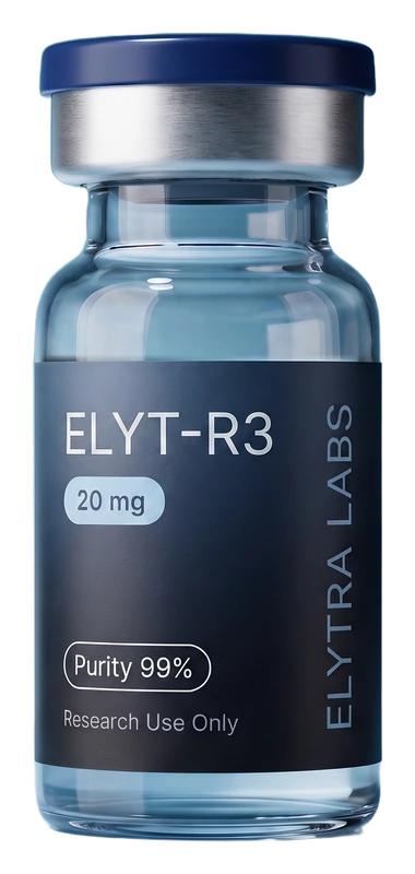 ELYT-R3 research peptide vial